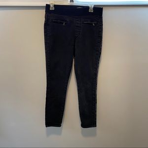 Free People Black Pull on Jeans Size 30